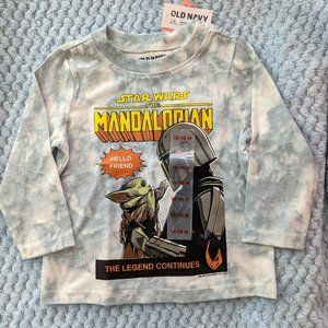12-18M Star Wars The Mandalorian Tye Dye LS